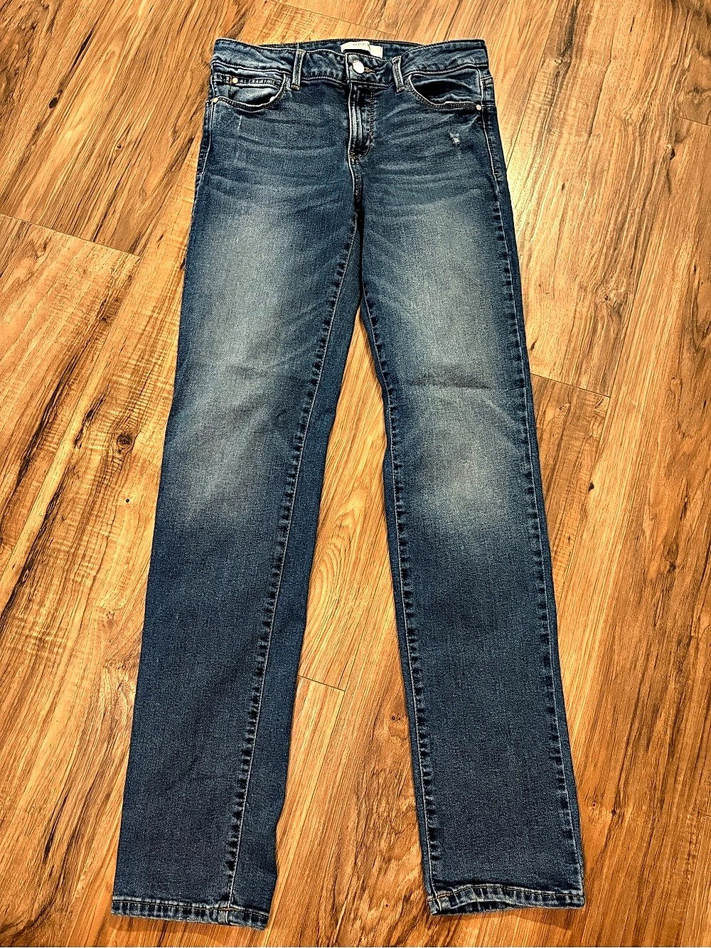 GUESS Curve X Straight Leg Jeans Waist 28 Blue